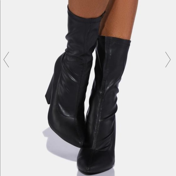 Dollskill Take My Word Black Boots - Picture 5 of 7